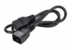 ITK PC-C19C20-1M Кабель электропитания PDU 3х1,5 с разъёмами С19-C20, 1м