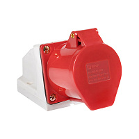 EKF ps-115-16-380 Розетка стационарная наружная 115 3Р+РЕ+N 16А 380В IP44 PROxima