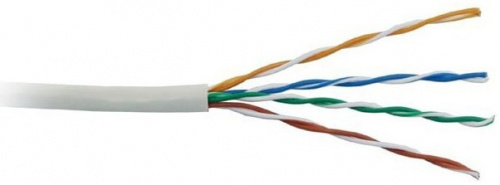 Кабель витая пара LANMASTER LAN-5EUTP-LSZH-GY
