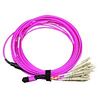 Патч-корды оптические LANMASTER LAN-12M-12LC/OM4-3.0