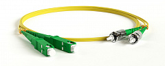 TWT TWT-2ST-2SC/SA-2.0 Патч-корд оптический, PVC, дуплексный, ST/APC-SC/APC, SM OS2, 2.0 м