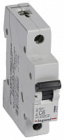 LEGRAND 419661 Выключатель автоматический однополюсный RX3 4,5 кА C 6 А