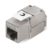 Cabeus KJ-RJ45-Cat.6-SH-180-Toolless Вставка Keystone Jack RJ-45(8P8C), 180 градусов, категория 6