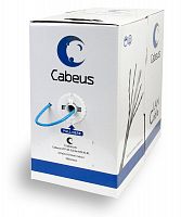 Кабель витая пара Cabeus UTP-4P-Cat.5e-SOLID-BL