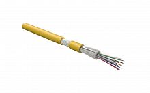 Волоконно-оптический кабель Hyperline FO-DT-IN-9S-8-HFLTx-YL