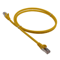 LANMASTER LAN-PC45/S5E-15-YL Патч-корд LSZH FTP кат.5e, 15 м, желтый