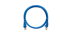 NIKOMAX NMC-PC4UD55B-001-C-BL Коммутационный шнур U/UTP 4 пары, Кат.5е (Класс D), 100МГц, 2хRJ45/8P8