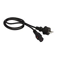 Кабели питания LANMASTER LAN-PP13L/SH-0.5-BK
