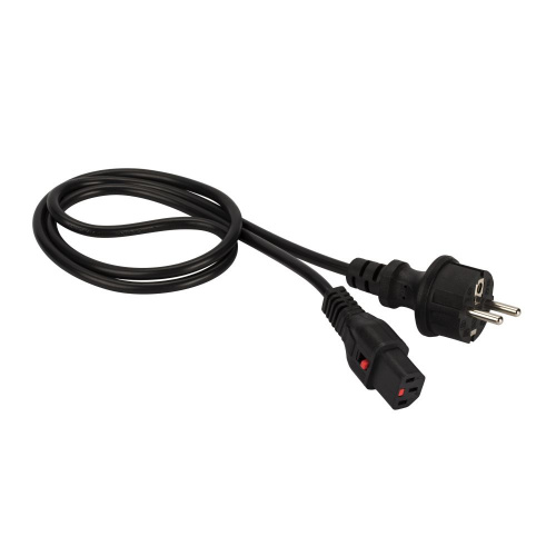 Кабели питания LANMASTER LAN-PP13L/SH-0.5-BK