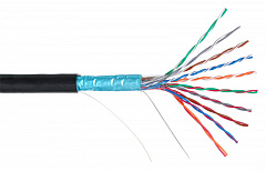 NETLAN EC-UF010-5-PE-BK-3 Кабель F/UTP 10 пар, Кат.5 (Класс D), 100МГц, одножильный