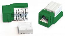 Модули Keystone Jack Hyperline KJNE-8P8C-C5e-90-GN