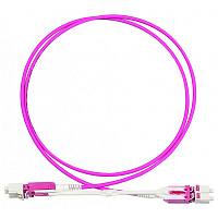 LANMASTER LAN-2LC-2LC/OM4H-3.0 Патч-корд оптический дуплексный, LC-LC, для панелей высокой плотности