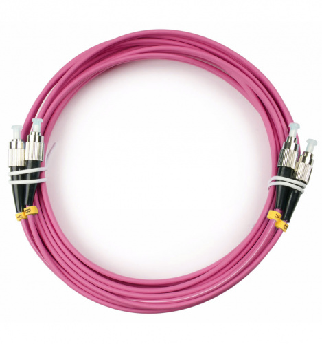 Патч-корды оптические Cabeus FOP-50-OM4-FC-FC-7m