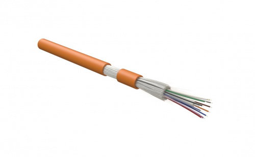 Волоконно-оптический кабель Hyperline FO-DT-IN-50-8-HFLTx-OR