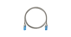 NIKOMAX NMC-PC4UE55B-005-SL-C-GY Коммутационный шнур Slim Line U/UTP 4 пары, Кат.6 (Класс E), 250МГц