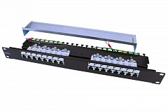 Hyperline PP3-19-16-8P8C-C5E-SH-110D Патч-панель 19