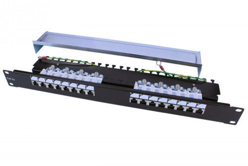 Патч-панели Hyperline PP3-19-16-8P8C-C5E-SH-110D