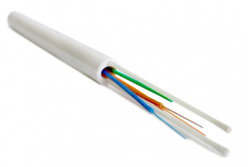 Волоконно-оптический кабель Hyperline FO-DPE-IN-9S-12-LSZH-WH