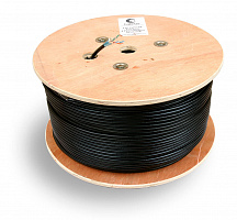 Cabeus FTP-4P-Cat.5e-SOLID-OUT-LSZH-UV Кабель витая пара экранированная FTP (F/UTP), категория 5e