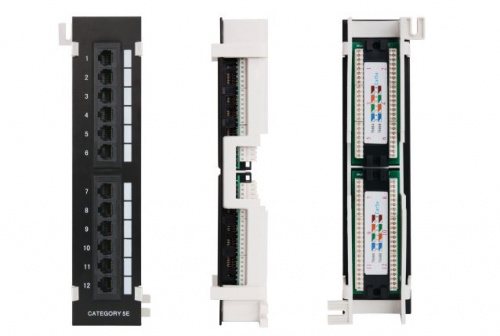 Патч-панели NETLAN EC-UWP-12-UD2