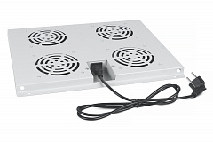 Cabeus TRAY-60 Модуль вентиляторный с 4-я вентиляторами для установки в напольные шкафы
