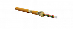 Hyperline FO-DT-IN-50-24-LSZH-OR Кабель волоконно-оптический 50/125 (OM2) многомодовый, 24 волокна,