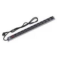 Блоки силовых розеток Cabeus PDU-12P-2EU