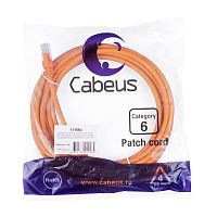 Патч-корды Cabeus PC-UTP-RJ45-Cat.6-5m-OR-LSZH