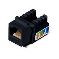Модули Keystone Jack Cabeus KJ-RJ45-Cat.5e-90-BK