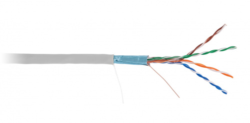 Кабель витая пара NETLAN EC-UF004-5E-PVC-GY