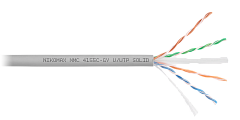 NIKOMAX NMC 4155C-GY Кабель U/UTP 4 пары, Кат.6a (Класс Eа), тест по ISO/IEC, 500МГц, одножильный