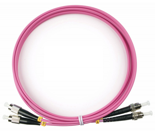 Патч-корды оптические Cabeus FOP-50-OM4-FC-ST-2m
