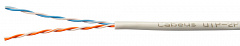 Cabeus UTP-2P-Cat.5e-SOLID-LSZH-GY-LIGHT-500 Кабель витая пара UTP (U/UTP), категория 5e, 2 пары