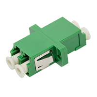 LANMASTER LAN-2LCS-AM-APC Адаптер оптический LC, SM/APC, корпус SC, дуплексный