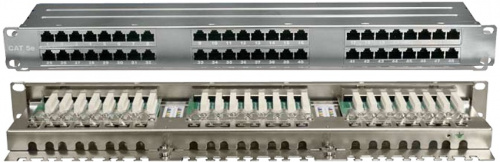 Патч-панели Hyperline PPHD-19-48-8P8C-C5E-SH-110D