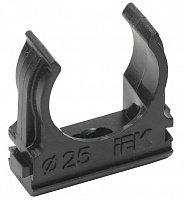 IEK CTA10D-CF25-K02-100 Держатель с защёлкой CF25 цвет черный