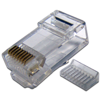 Разъемы (коннекторы) TWT TWT-PL45-8P8C-V