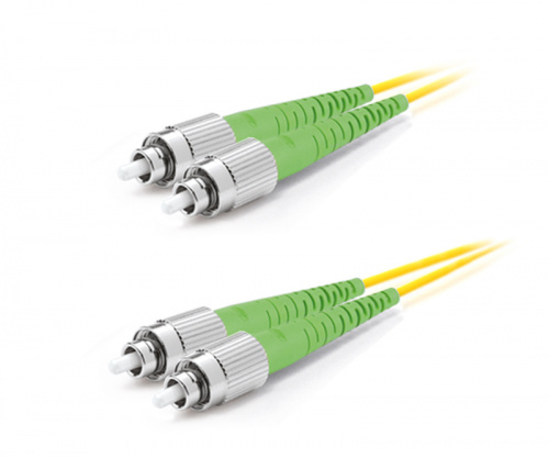 Патч-корды оптические Hyperline FC-D2-9-ST/AR-ST/AR-H-10M-LSZH-YL