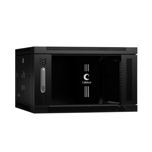 Настенные шкафы Cabeus SH-05F-6U60/60-BK