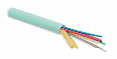 Hyperline FO-MB-IN-503-16-LSZH-AQ Кабель волоконно-оптический 50/125(OM3) многомодовый, 16 волокон,