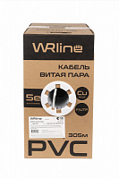 WRline WR-FTP-4P-C5E-PVC-GY Кабель витая пара, экранированный F/UTP, категория 5e, 4 пары (0,50 мм)