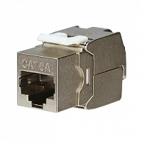 REXANT PRO 02-0361 Модуль Keystone, Jack RJ-45(8P8C), FTP экранированный, CAT 6A, самозажимной