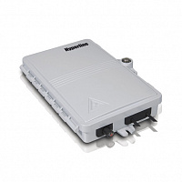 Hyperline FO-WBI-24A-GY Бокс оптический настенный, 24 порта SC, duplex LC, без пигтейлов и адаптеров