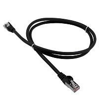 LANMASTER LAN-PC45/S5E-10-BK Патч-корд LSZH FTP кат.5e, 10.0 м, черный