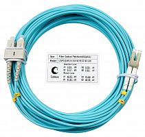 Патч-корды оптические Cabeus FOP-50-LC-SC-10m