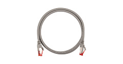 NIKOMAX NMC-PC4SA55B-010-SL-C-GY Коммутационный шнур Slim Line S/FTP 4 пары, Кат.6a (Класс Ea), 500М