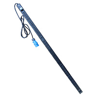 TWT TWT-PDV-12x36x3S-32A Вертикальный блок розеток, 1-фазный, 32A, 12xC19 + 36xC13 + 3xSchuko