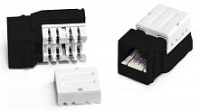 Модули Keystone Jack Hyperline KJNE-8P8C-C5e-90-BK