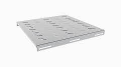 DANNMAN SHS-450-RAL7035 Полка стационарная до 200кг, 485х450мм, серая