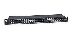 Cabeus PLHD-48-Cat.5e-SH-Dual IDC-1U Патч-панель 19